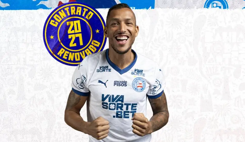 Bahia oficializa renovação de David Duarte até 2027