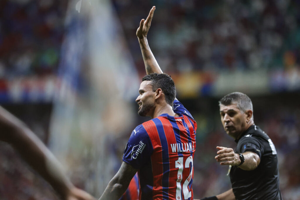 Willian José bate quatro recordes pessoais na temporada 2025 do Bahia