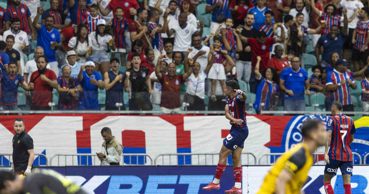 Torcida do Bahia registra 4ª maior média de público da Série A 2025