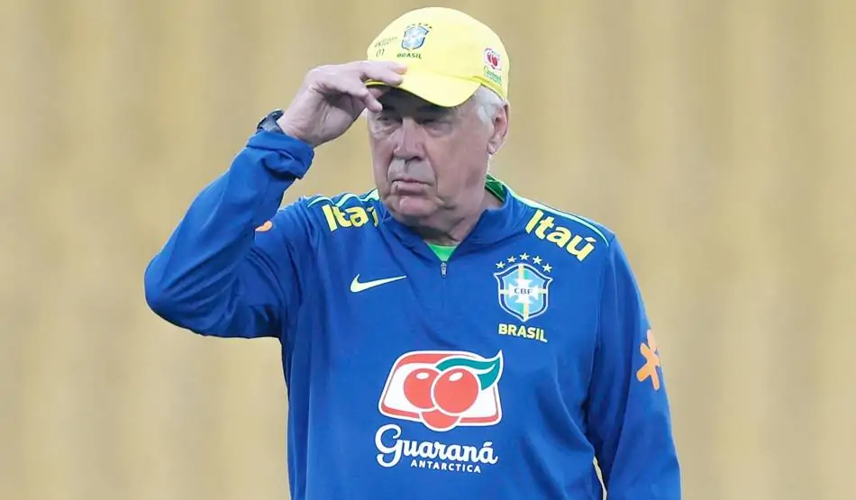 CBF negocia renovação com Carlo Ancelotti até a Copa de 2030