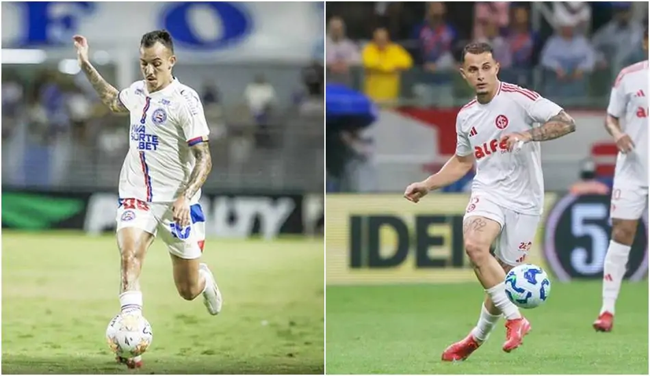 Iago Borduchi: Inter consulta Bahia e tricolor pede Bruno Gomes