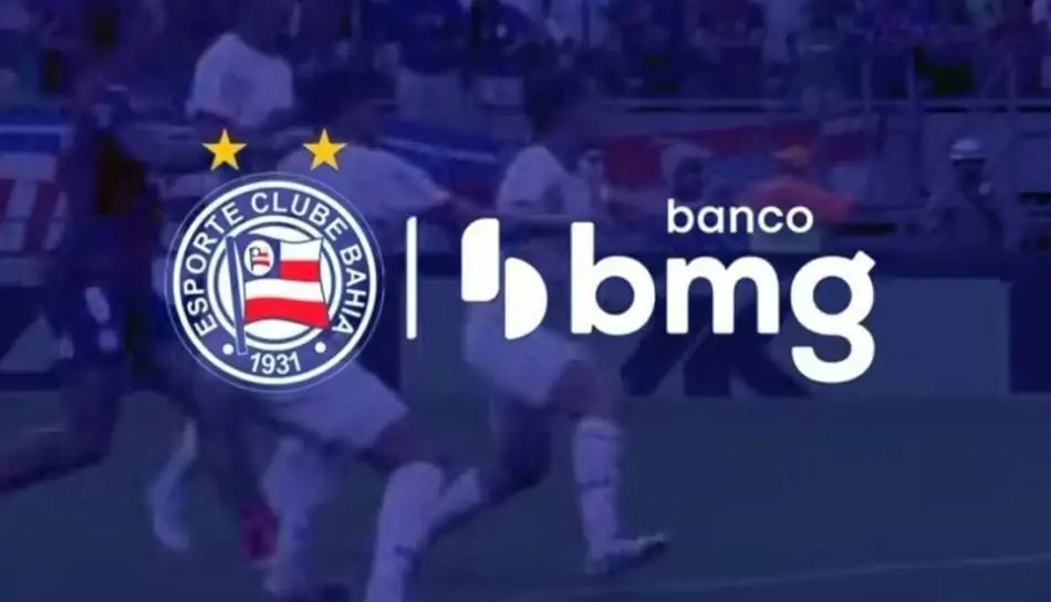 Banco Bmg fecha patrocínio com Bahia até 2028