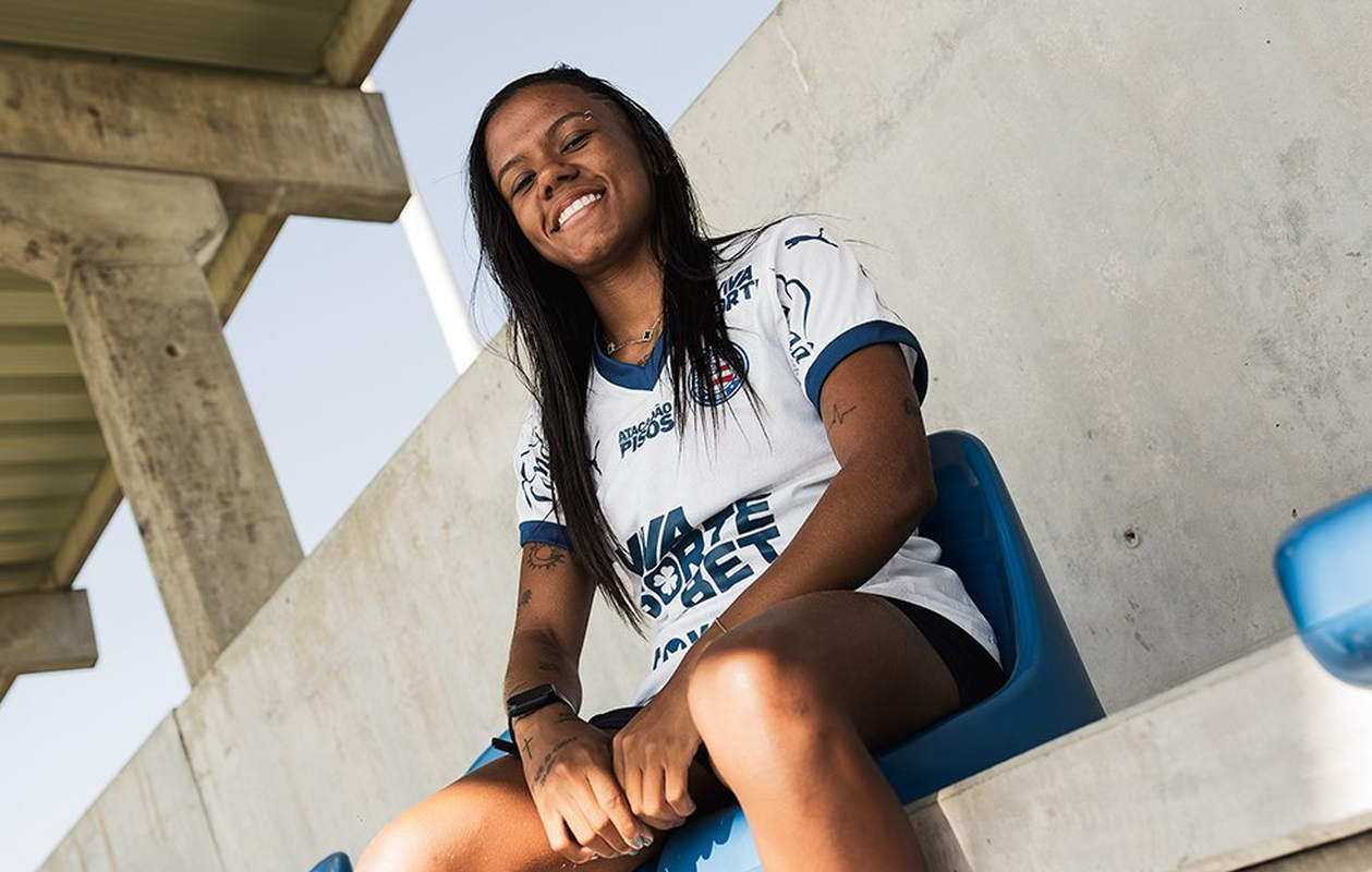 Bahia feminino contrata atacante uruguaia e lateral-esquerda