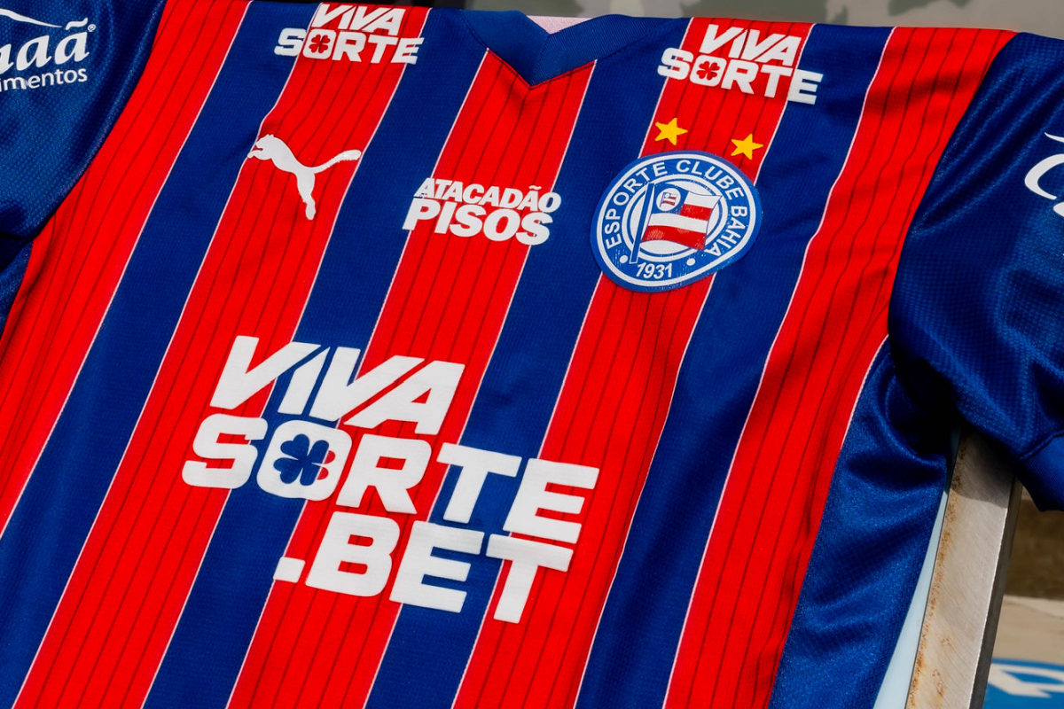 Bahia rescinde patrocínio máster com Viva Sorte Bet e busca novo parceiro