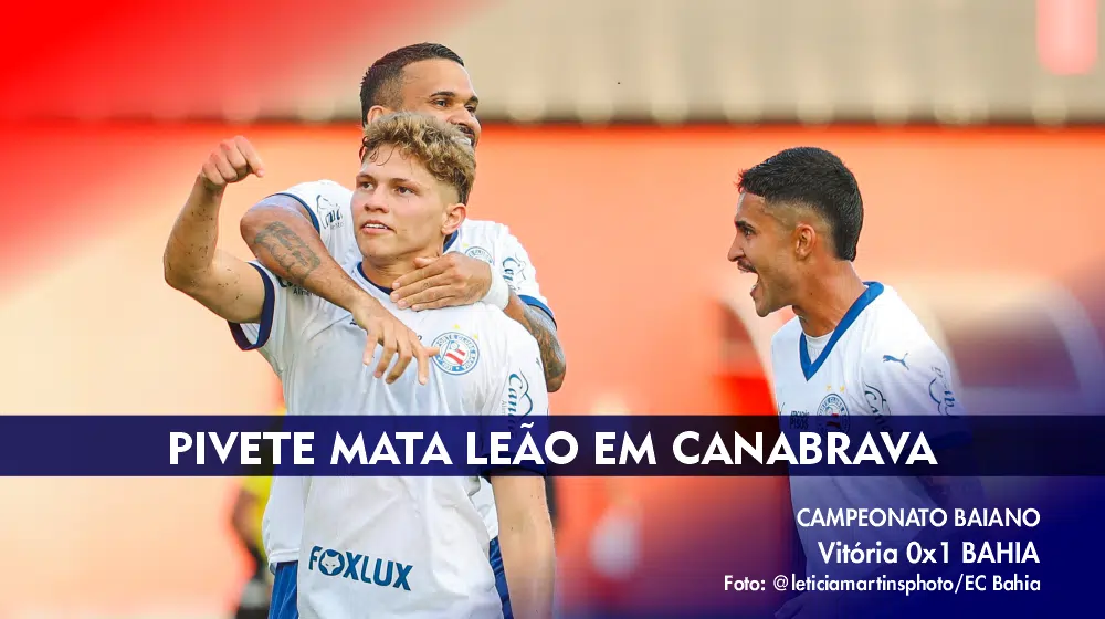 Bahia vence Vitória no Ba-Vi e mantém 100% no Baianão 2026