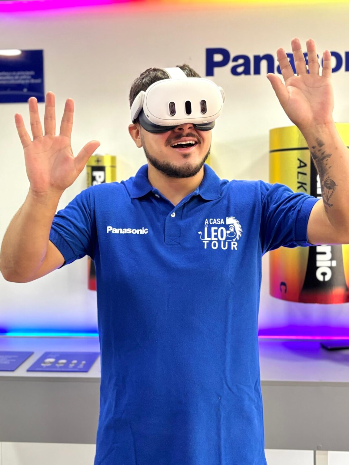 fev ‘A Casa do Leo Tour’, da Panasonic, chega à Lauro de Freitas com experiência gratuita e imersiva em realidade virtual