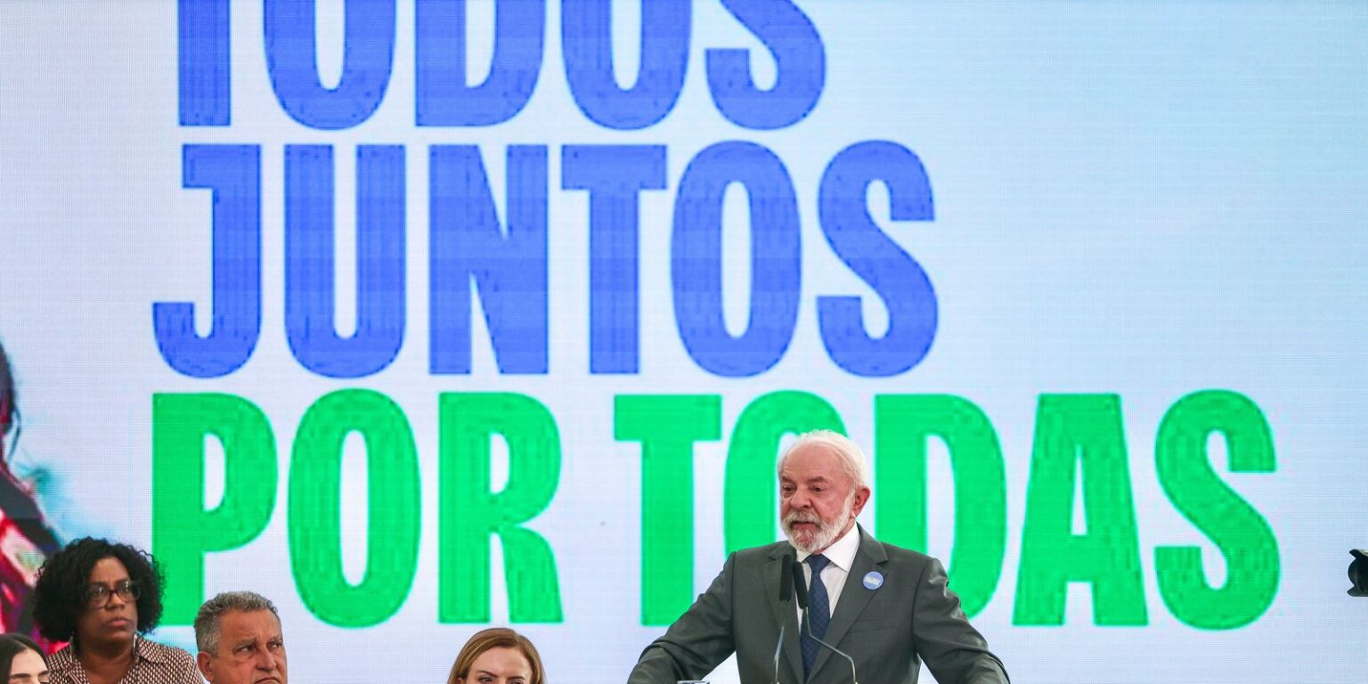 Combate ao feminicídio: Lula diz que homens devem liderar