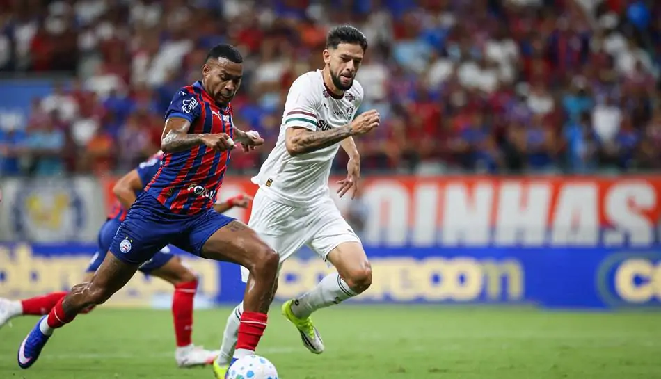 Bahia x Fluminense: empate em 1 a 1 na 2ª rodada do Brasileirão