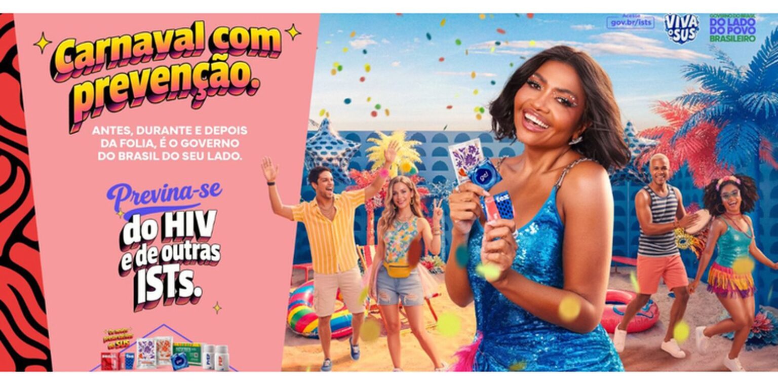 Uso de camisinha no Carnaval: Ministério reforça prevenção