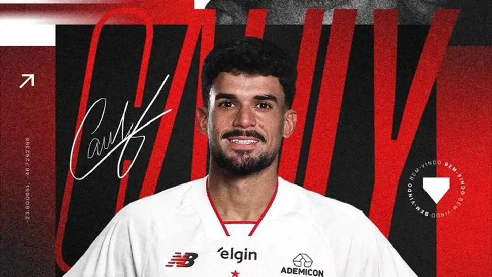 Cauly é anunciado pelo São Paulo com vídeo especial