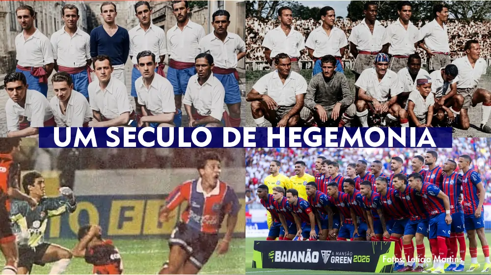 Bahia reafirma hegemonia no Campeonato Baiano há um século