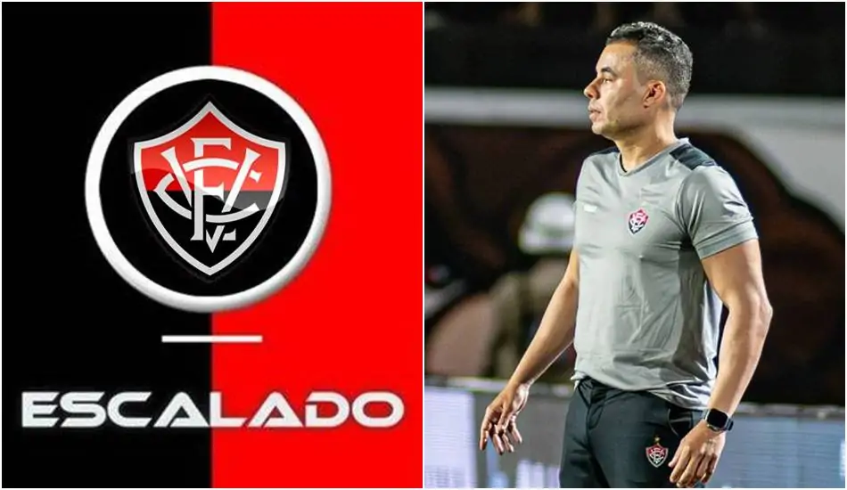 Vitória x CRB: veja escalação rubro-negra para a Copa do Nordeste