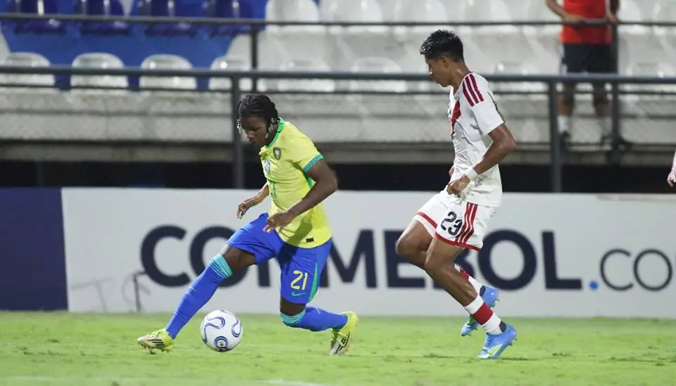 Brasil Sub-17 goleia Peru por 4 a 1 no Sul-Americano