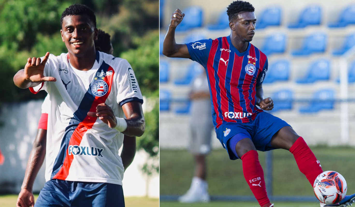 Artilharia do Baianão sub-20: Ryan e Roger, do Bahia, lideram