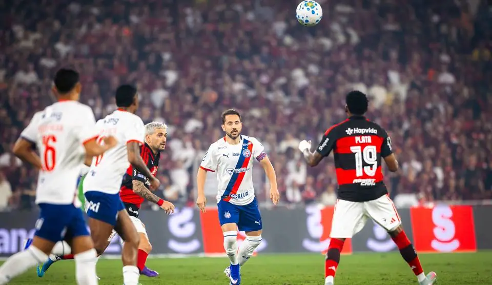 Bahia perde para o Flamengo no Maracanã e segue fora do G-4