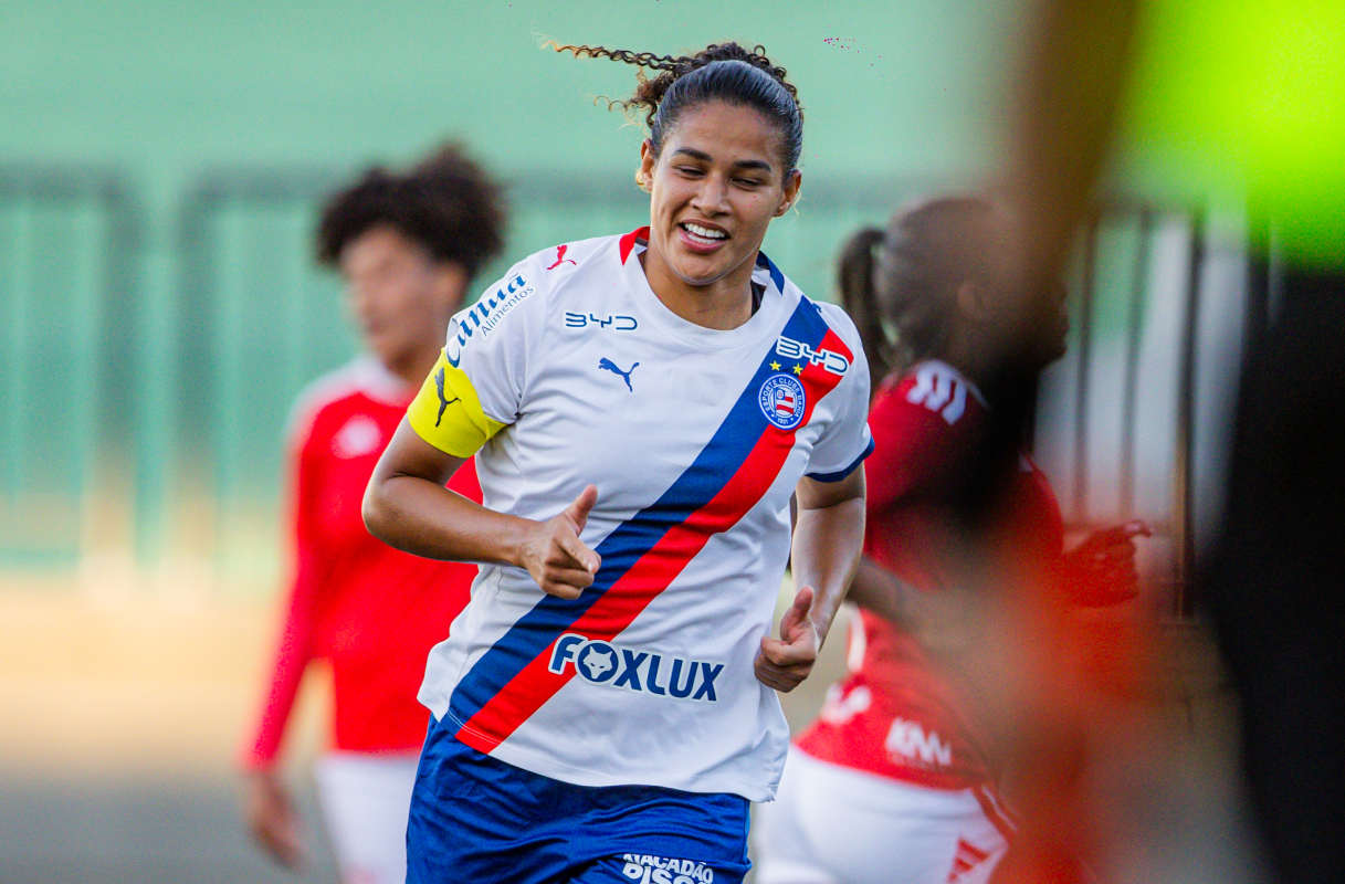 Bahia goleia Internacional por 3 a 0 e assume 4º lugar no Brasileiro Feminino