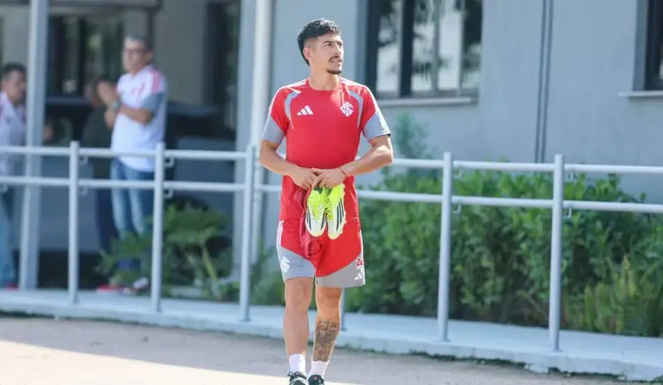 Inter perde Alan Rodríguez por lesão antes de enfrentar o Vitória