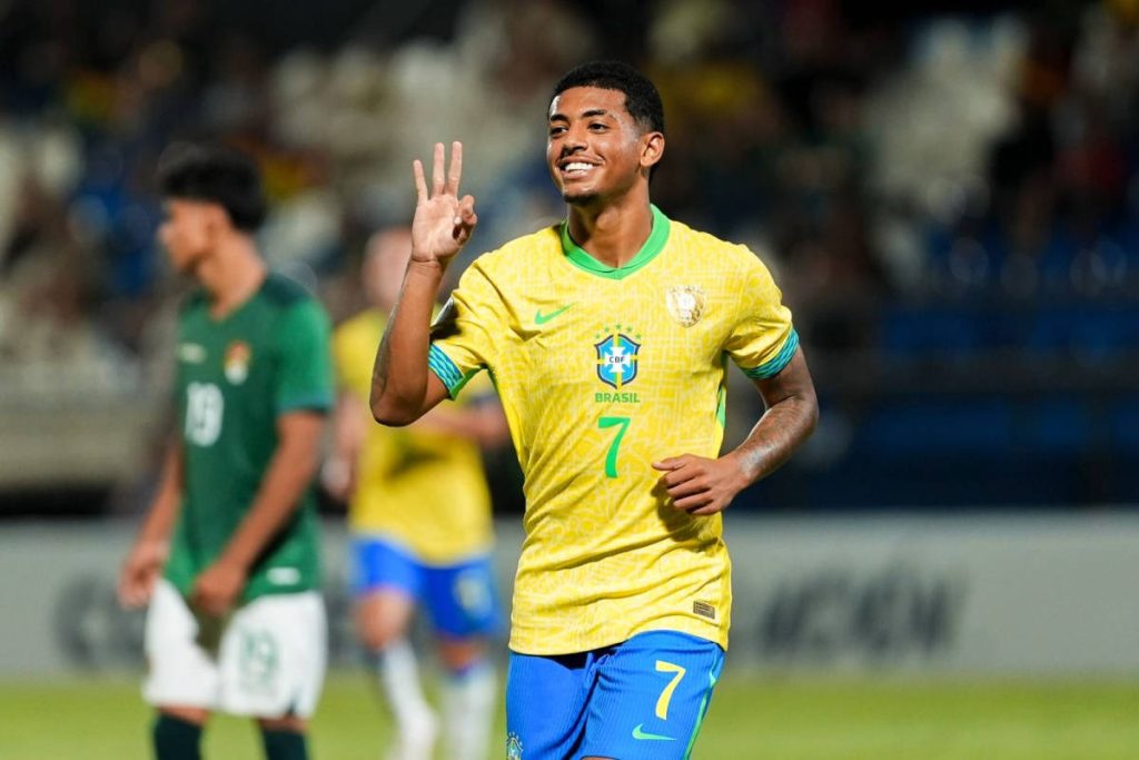 Atacante do Bahia convocado reforça Seleção Brasileira Sub-17