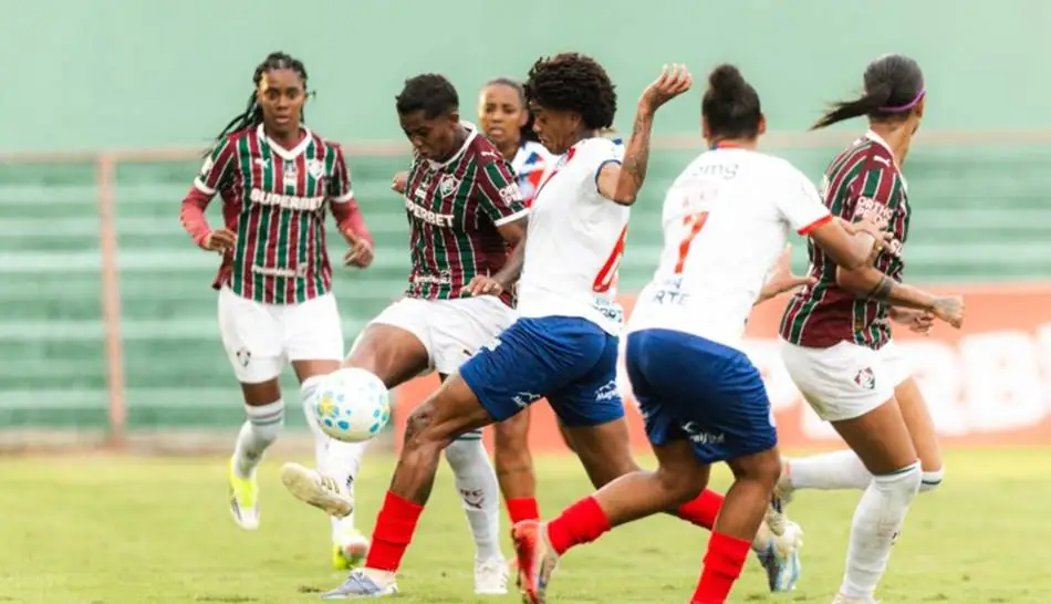 Bahia empata com Fluminense em 3 a 3 no Brasileiro Feminino