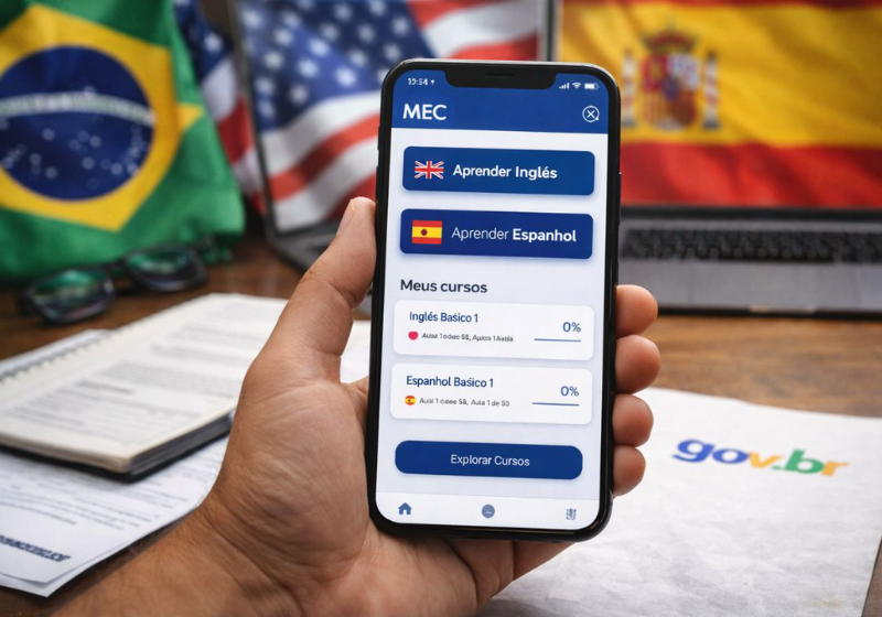 MEC lança plataformas gratuitas para aprendizado de idiomas e leitura digital