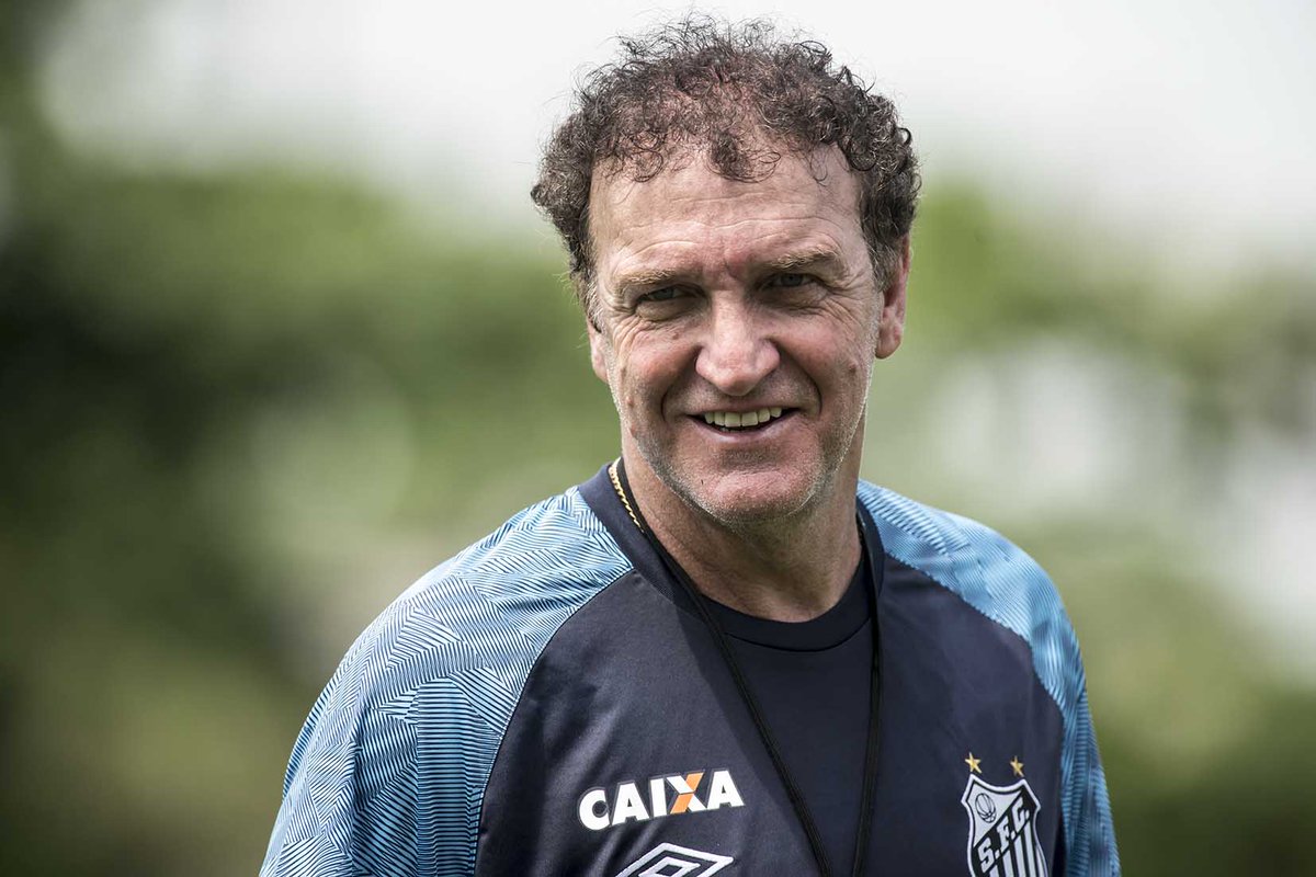 Cuca admite risco de rebaixamento após empate do Santos com Chapecoense