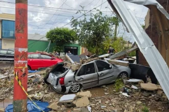 Frente fria provoca temporais no Sul; interior seguirá com tempo seco