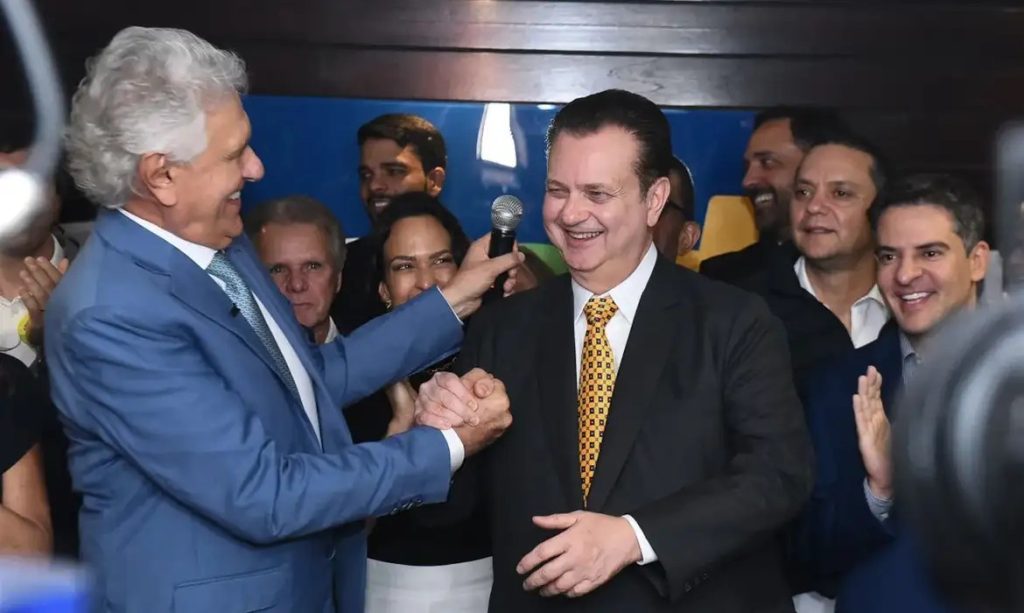 Ronaldo Caiado lança candidatura à Presidência com Kassab na vice