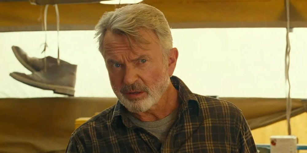 Sam Neill como Dr. Alan Grant em Jurassic World