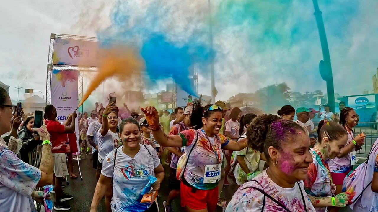 Começam inscrições para 8ª Corrida Colorida do Martagão Gesteira