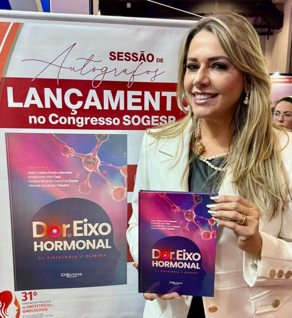 Dra. Zuleica Guimarães coassina capítulo sobre dor e eixo hormonal
