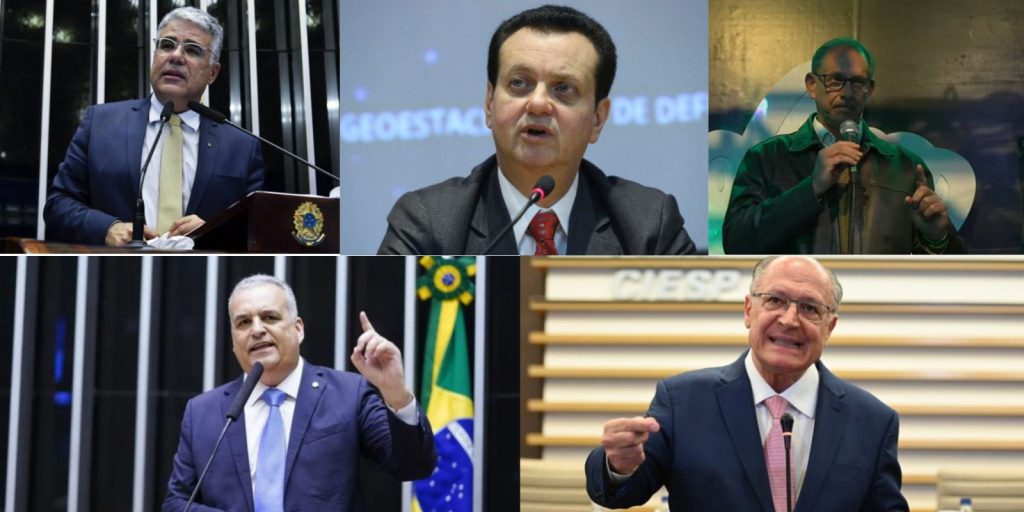 Flávio Bolsonaro anuncia Alfredo Gaspar como vice