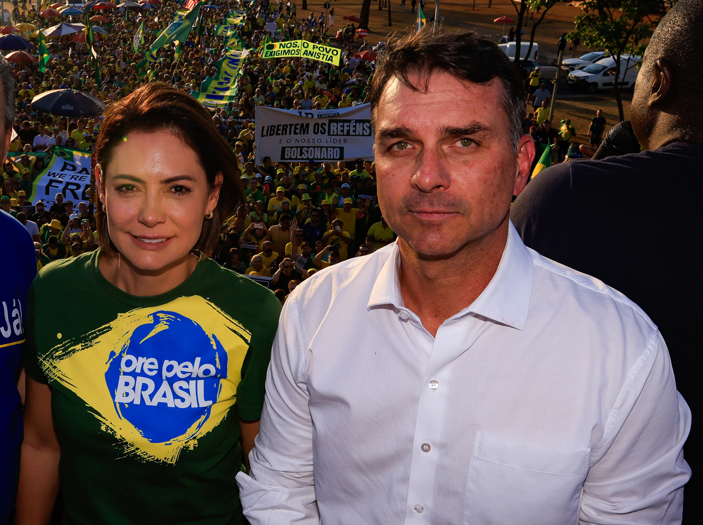 Michelle Bolsonaro apoia Alfredo Gaspar como vice na chapa de Flávio