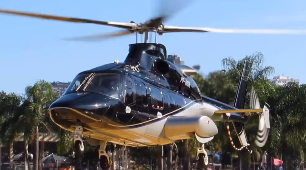 Bell 430 desaparece em SC; Rick e empresário estavam a bordo