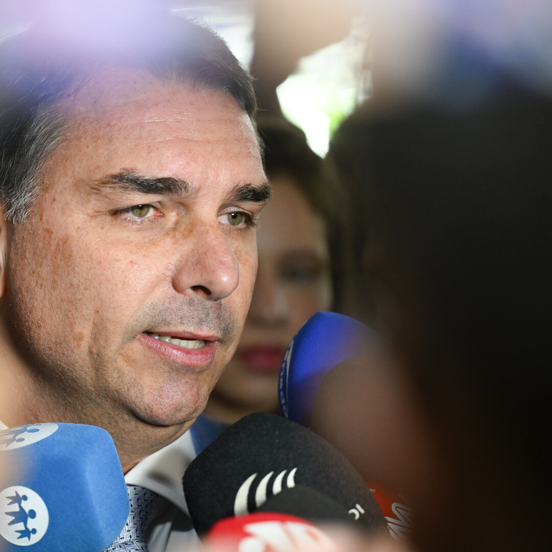 O senador Flávio Bolsonaro (PL-RJ)