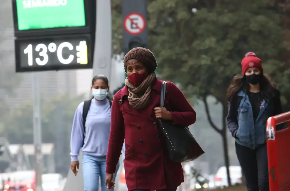 Frente fria avança; Sul gela e Norte e Nordeste seguem em calor