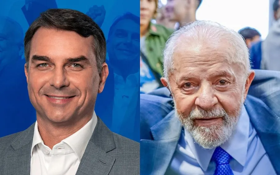 Meio/Ideia mostra empate técnico entre Lula e Flávio no 2º turno
