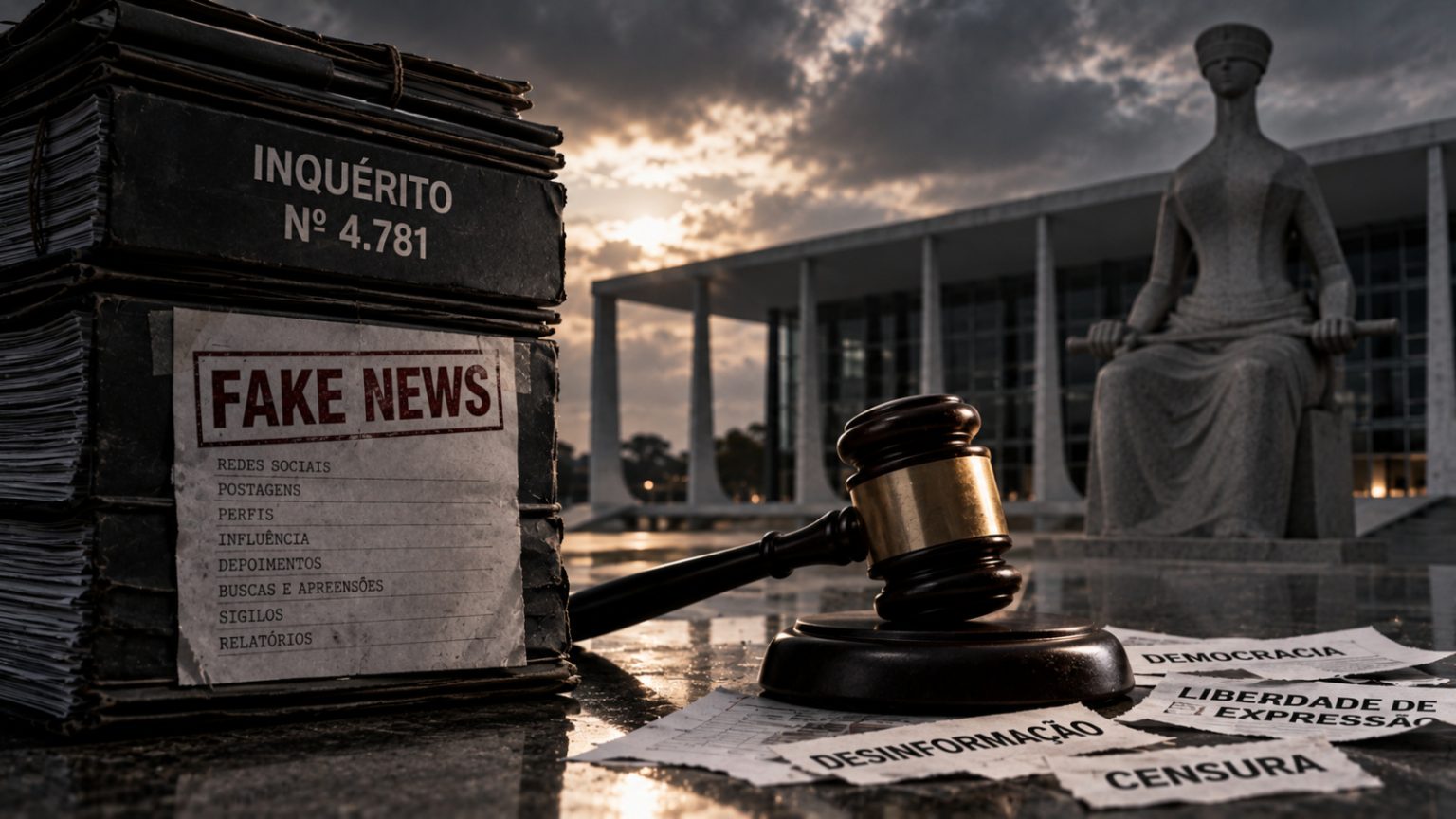 STF encerra Inquérito das Fake News e corrige falha institucional