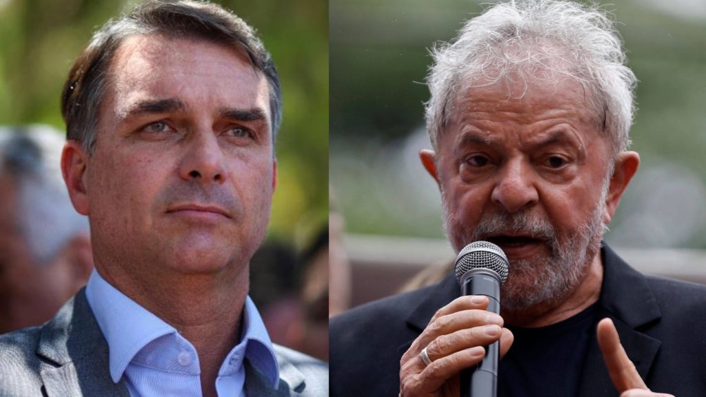 Band mantém debate no domingo e deixa púlpito de Flávio Bolsonaro vazio