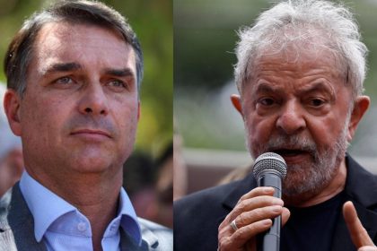 Band mantém debate no domingo e deixa púlpito de Flávio Bolsonaro vazio