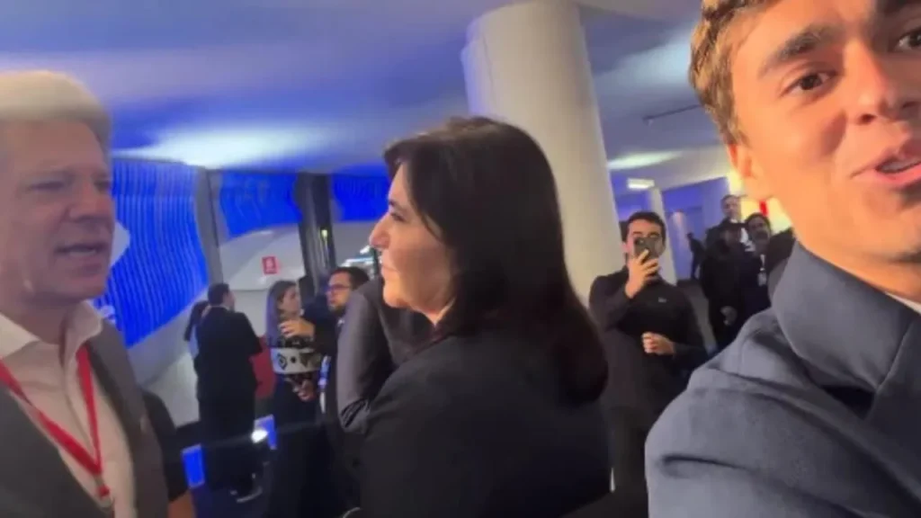 Nikolas grava Haddad e Tebet e provoca: 'Vocês estão desempregados'
