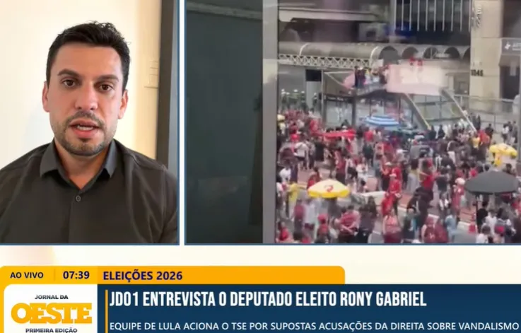 Rony Gabriel diz que atos na Paulista vão prejudicar Lula