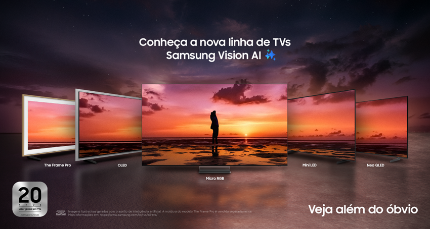 Samsung e Ramsons lançam nova linha de TVs no Manauara